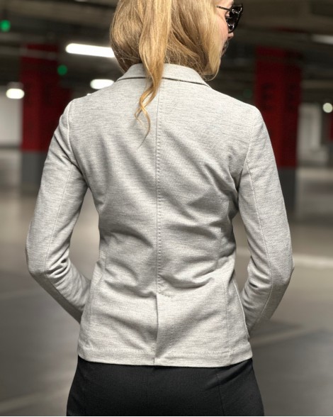 Sako dámské Massimo Dutti šedé